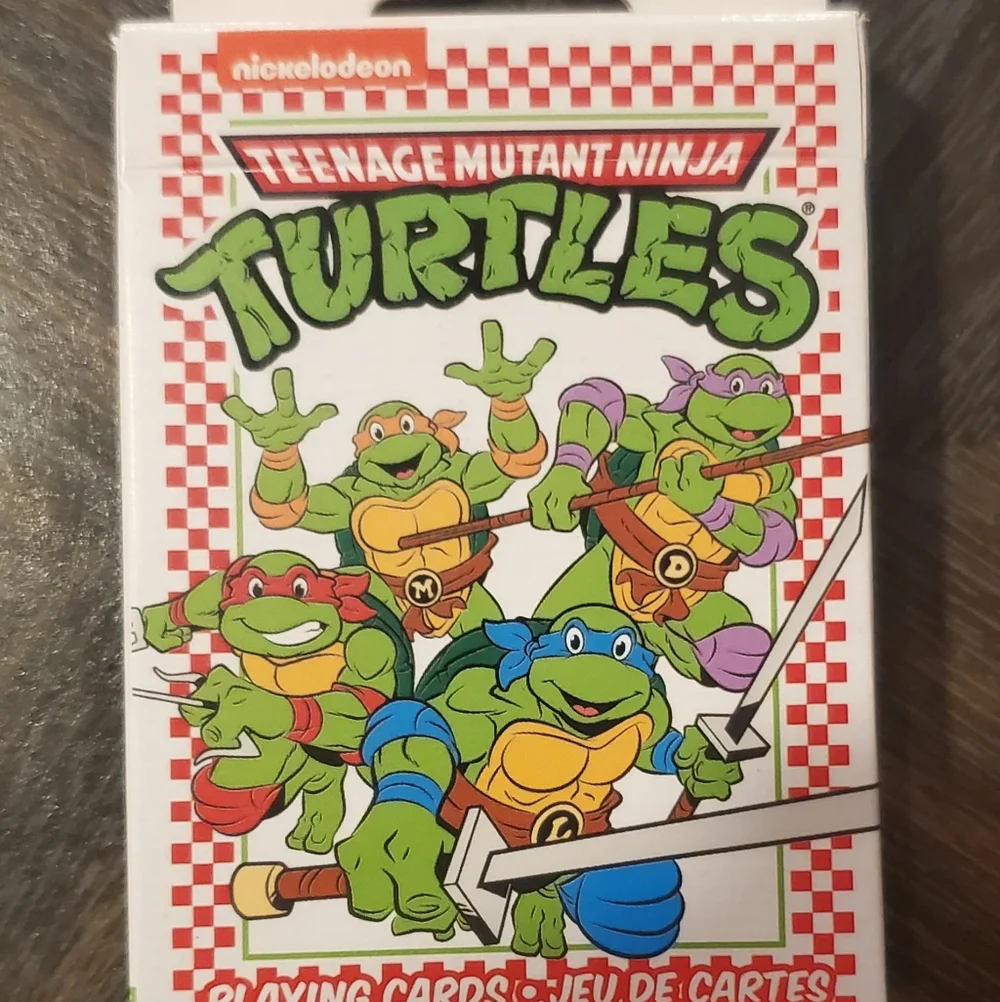 Ninja Turtles Playing Cards- New